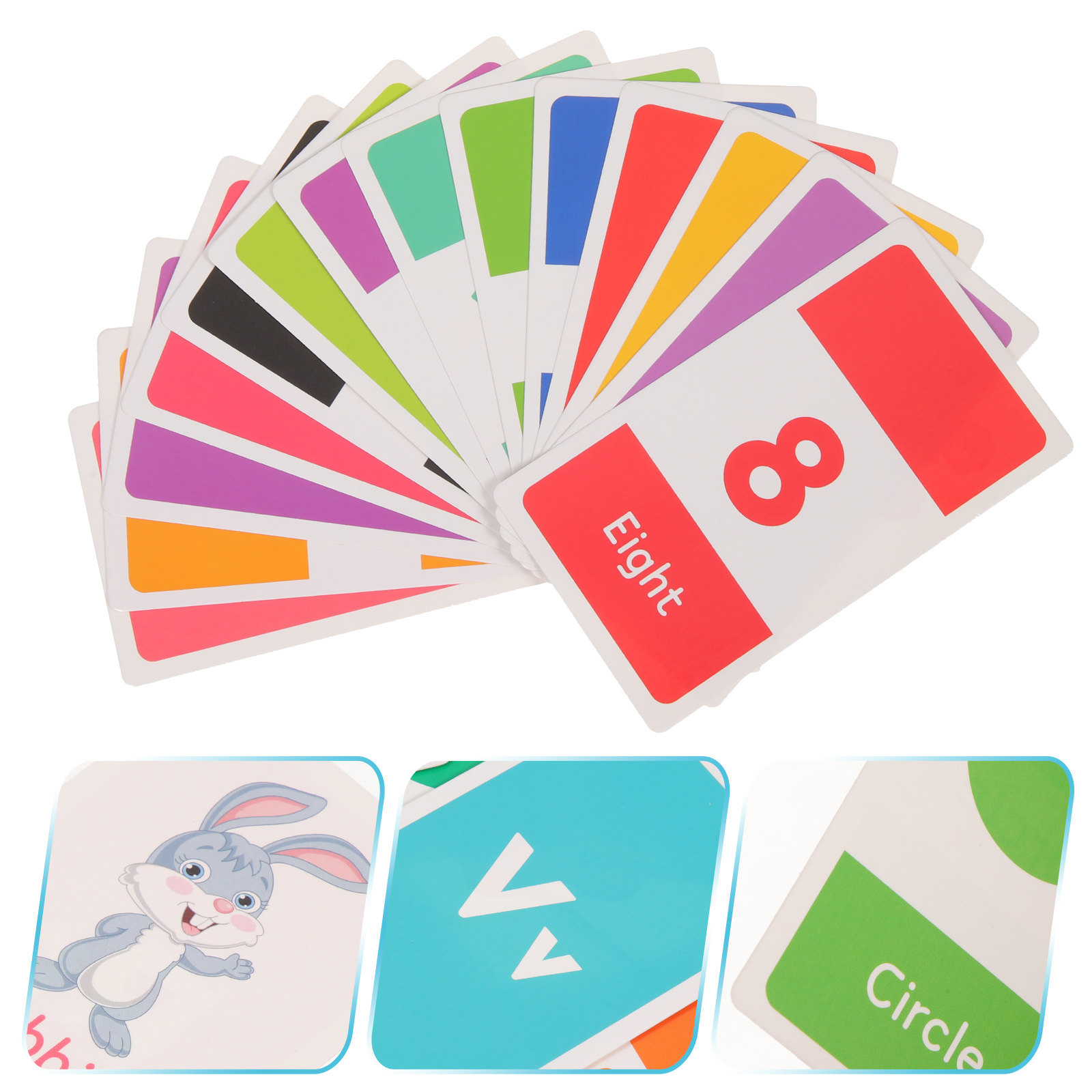 Educational Flash Card - 58Pcs Early Education Flash Cards Creative