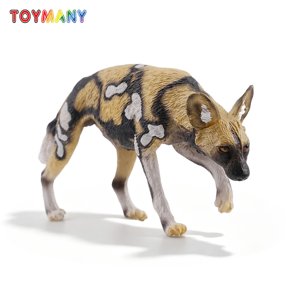 Kids Toys Variety - Toymany Simulation African Wild Dog Wildlife