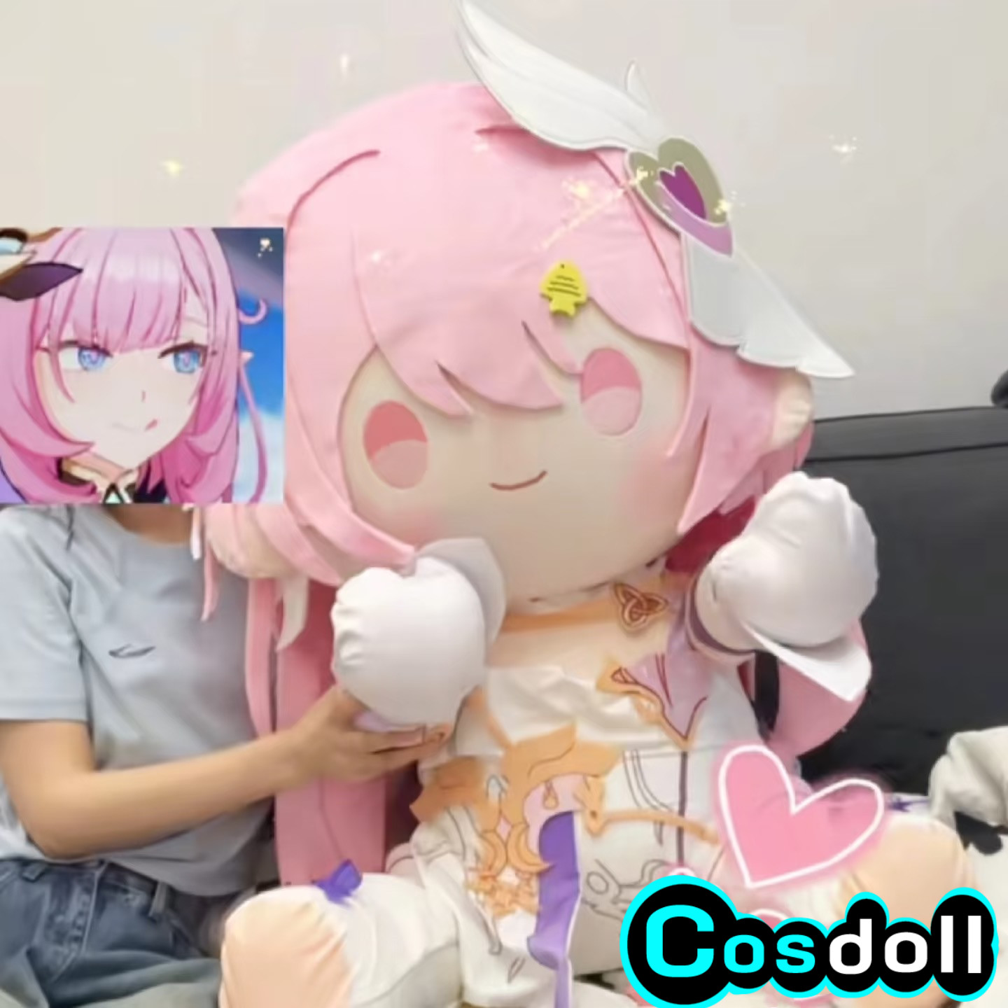 80cm Honkai Impact 3 Elysia St - đánh giá và giá Kids Toys Doll