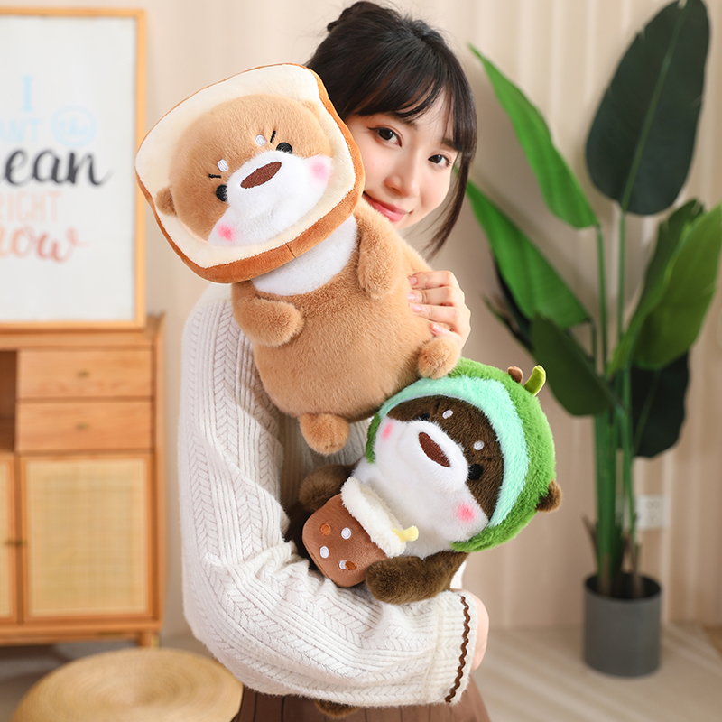 Kawaii Otter Plush Toy Lovely  - đánh giá và giá Unicorn Stuffed Toy