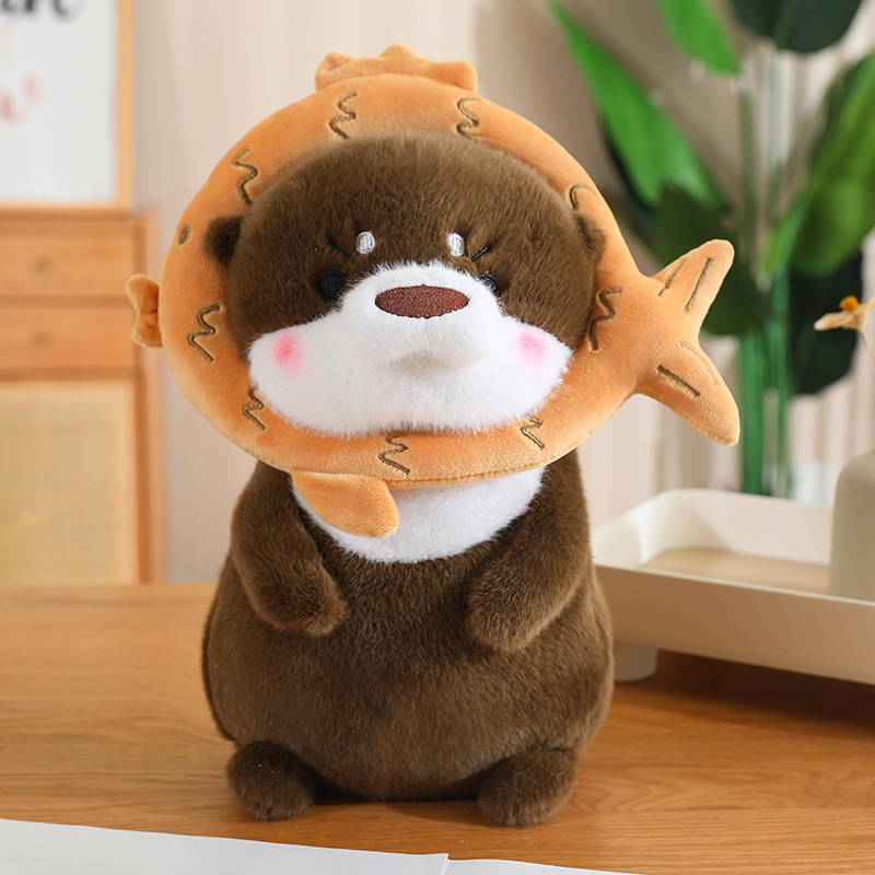 Kawaii Otter Plush Toy Lovely  - đánh giá và giá Unicorn Stuffed Toy