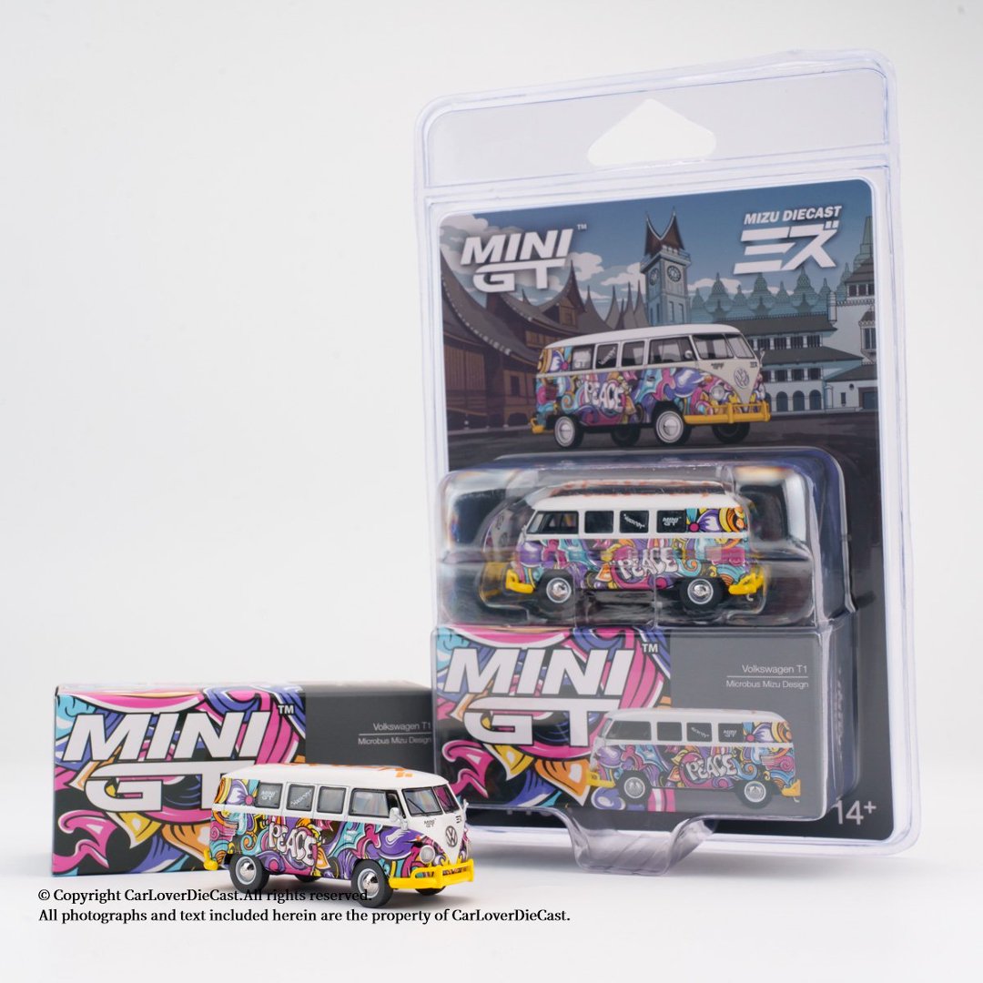 MINIGT 1:64 Volkswagen T1 Micr - đánh giá và giá Kids Y Toys