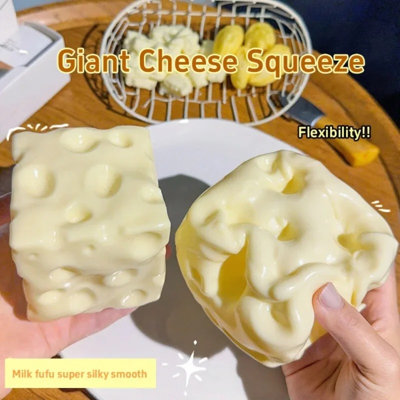 Taba Squishy Cheese Cube Stres - đánh giá và giá Kids Y Toys