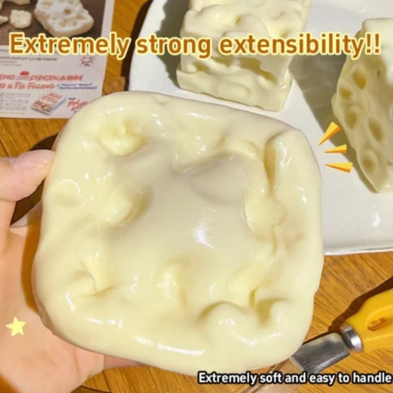 Taba Squishy Cheese Cube Stres - đánh giá và giá Kids Y Toys