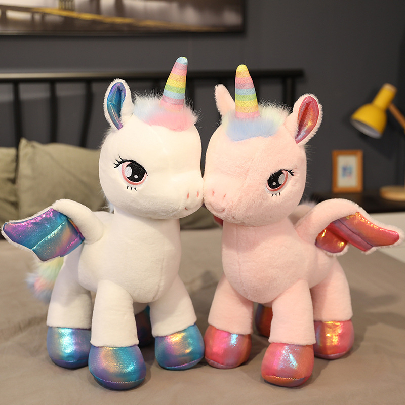 Rainbow Pegasus Unicorn Plush  - đánh giá và giá Unicorn Stuffed Toy