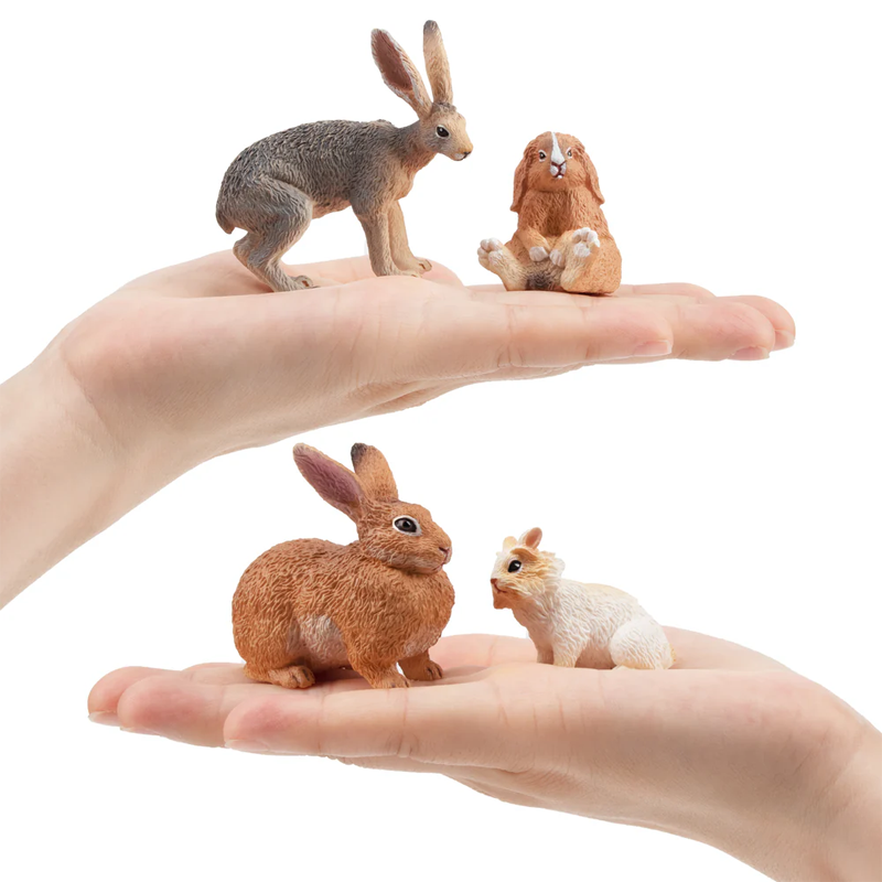 12Pcs Simulation Rabbit Farm A - đánh giá và giá Kids Toys Variety