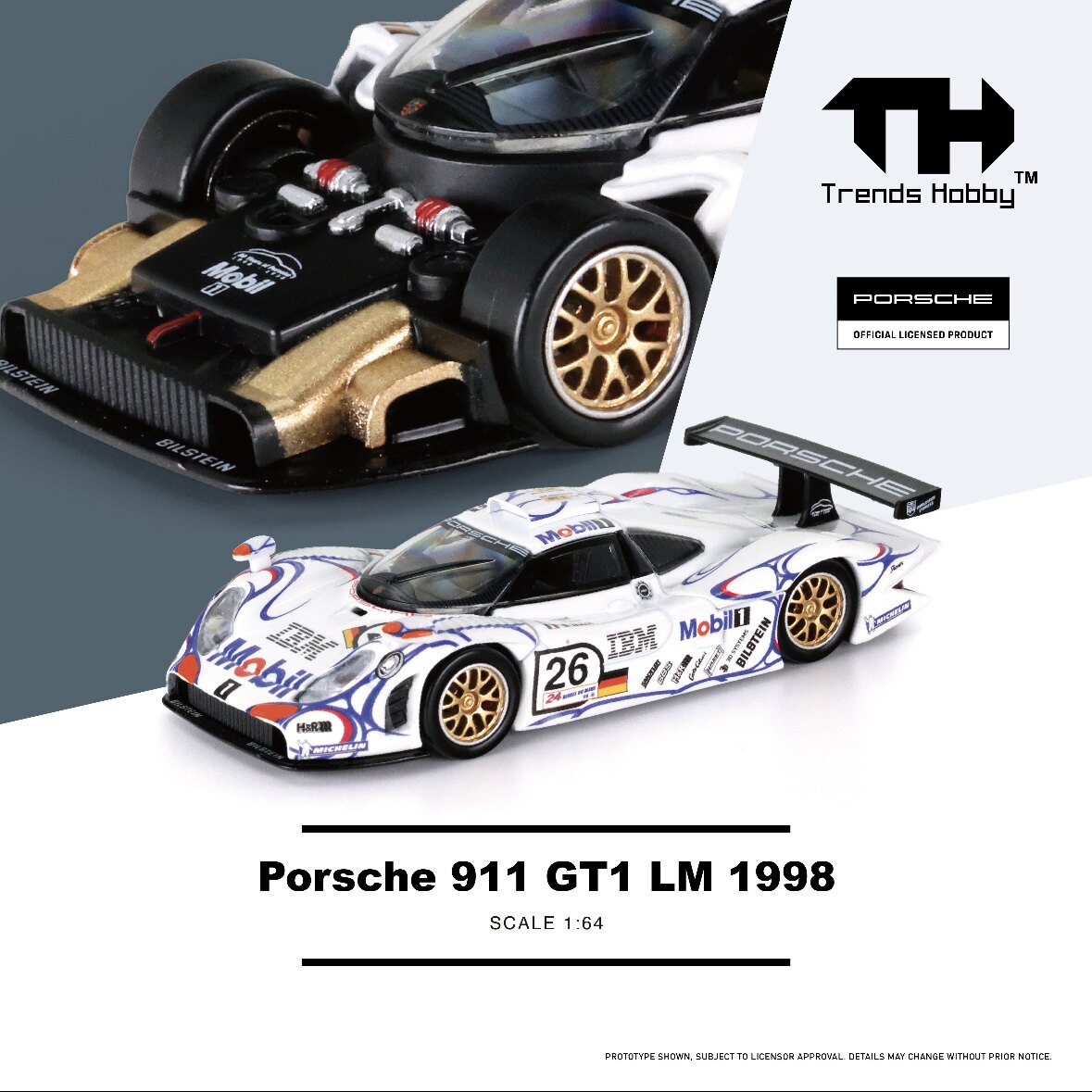 TH 1/64 Porsche 911 GT3 R LeMa - đánh giá và giá Kids Y Toys