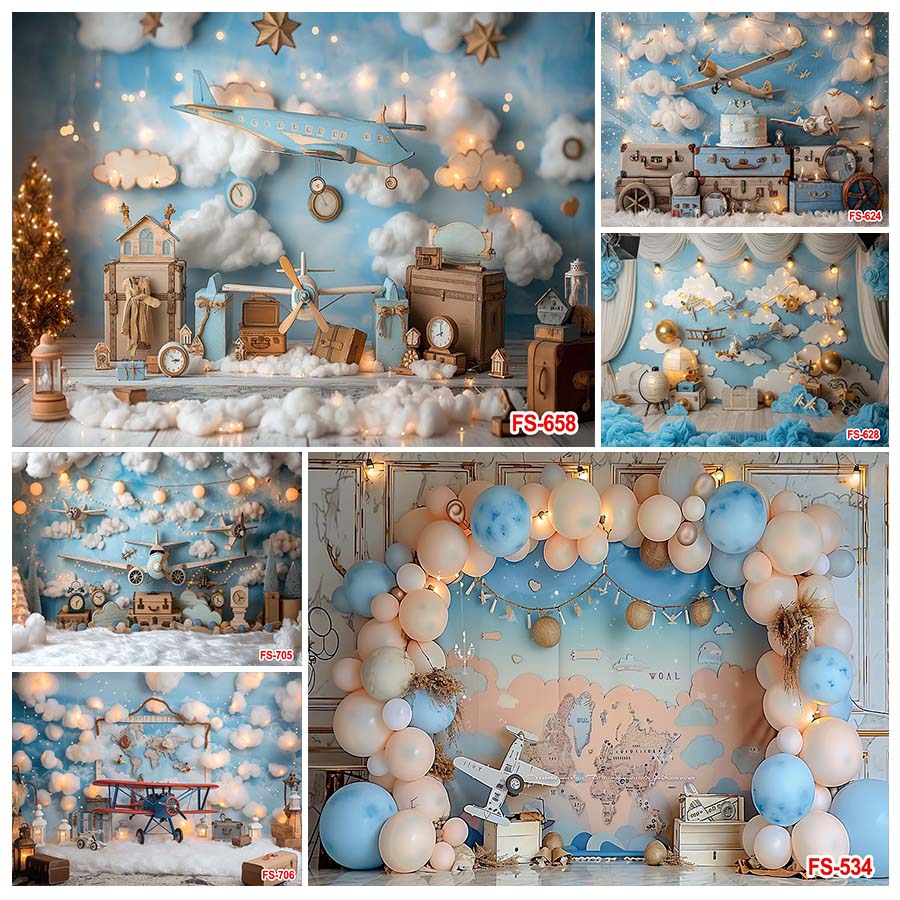 Birthday Backdrop Wooden Toy A - đánh giá và giá Banner Kids Toys