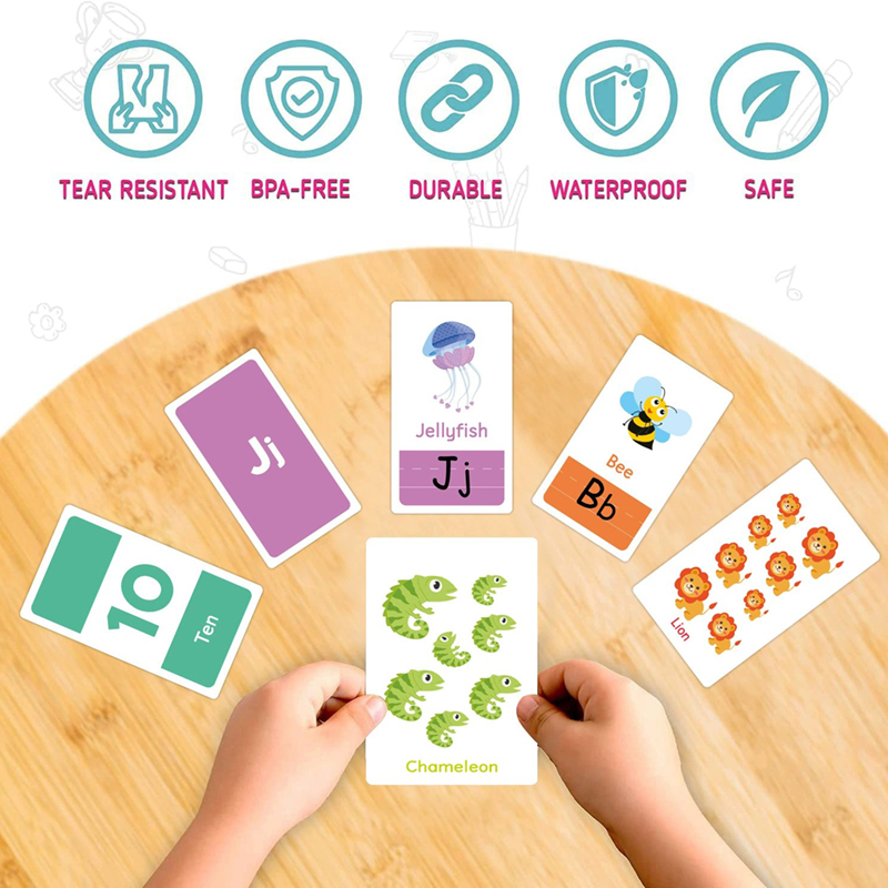 58PCS Flash Cards 26 Alphabet  - đánh giá và giá Educational Flash Card