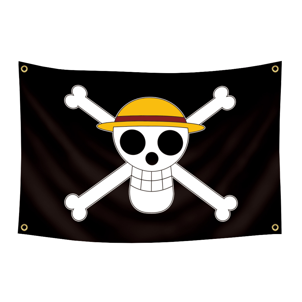Luffy Zoro Pirate Emblem Flag  - đánh giá và giá Banner Kids Toys