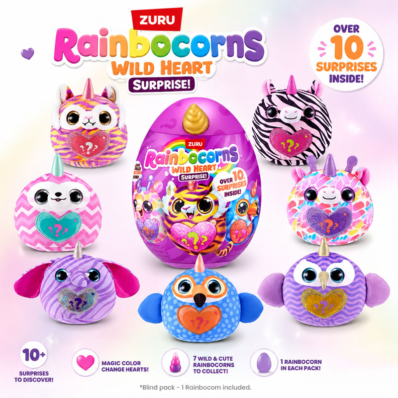 ZURU Rainocorns Wild Heart Sur - đánh giá và giá Unicorn Stuffed Toy